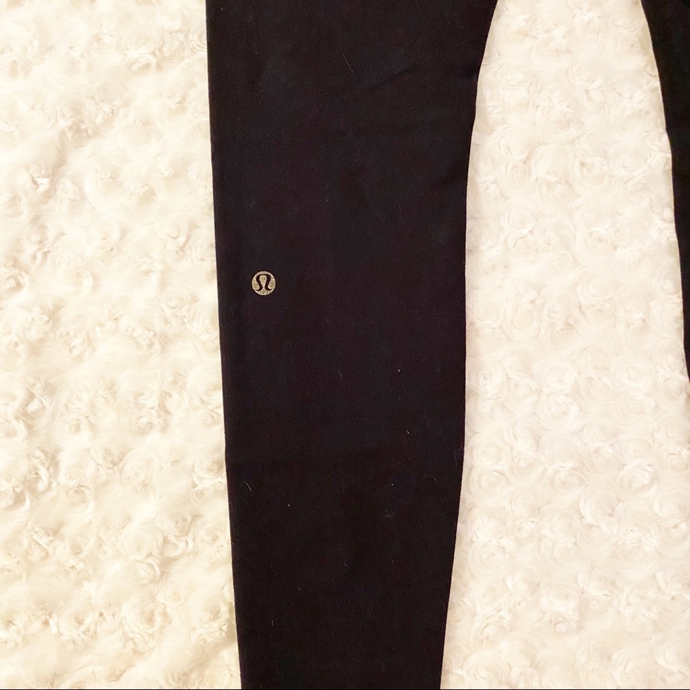 Lululemon Athletica Astro Wunder Under Pant Black Leggings Sz 6 - Picture 6 of 9